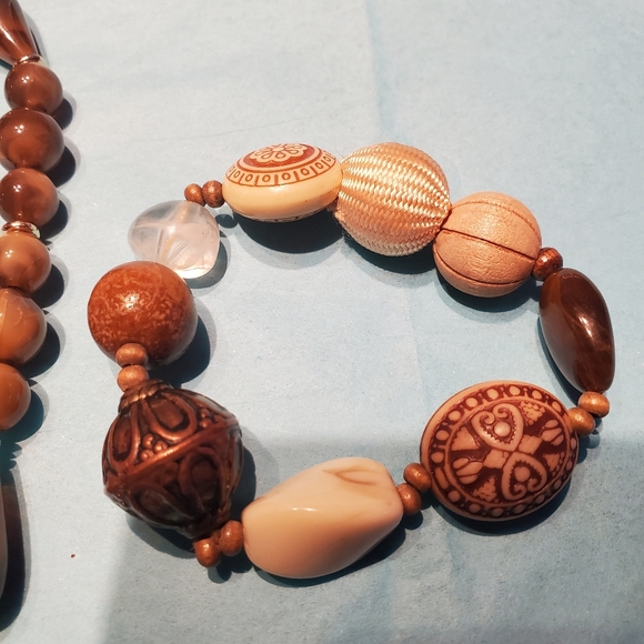 Boho Jewelry lot, earthtones - Picture 2 of 6